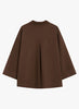 Grace & Mila Ambre cotton shirt Chocolate