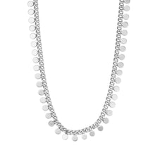 Load image into Gallery viewer, Dansk Theia Multi Dot Necklace Silver Plated
