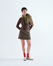 Load image into Gallery viewer, Compañia fantastica Floral jacquard knit cardigan Brown Flower
