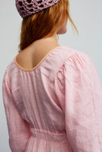 Load image into Gallery viewer, Dr Bloom Joy linen dress Soft Pink
