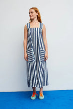 Load image into Gallery viewer, Dr Bloom Lemonade striped sundress Blue - CW CW 
