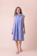 Load image into Gallery viewer, Handprint Dream Apparel Arlington dress Tulip Blue
