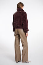 Load image into Gallery viewer, Rino &amp; Pelle Ambra faux fur bomber Chocolate

