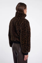 Load image into Gallery viewer, Rino &amp; Pelle Ambra faux fur jacket Brown Leopard

