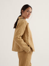 Load image into Gallery viewer, Seasalt Arame linen jacket Dark Sienna - CW CW 
