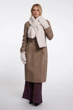 Load image into Gallery viewer, Rino &amp; Pelle Asho teddy scarf Birch
