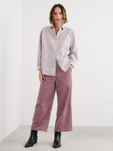 Seasalt Asphodel cord trouser Elderberry