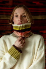 Load image into Gallery viewer, Bonté Bailey feature stripe oversized knit Winter White
