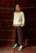 Load image into Gallery viewer, Bonté Bailey feature stripe oversized knit Winter White
