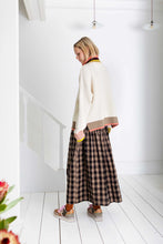 Load image into Gallery viewer, Bonté Bailey feature stripe oversized knit Winter White
