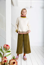 Load image into Gallery viewer, Bonté Bailey feature stripe oversized knit Winter White
