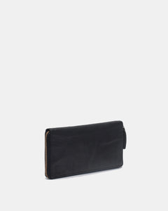 Biba Boston 10 card , note & coin wallet Black
