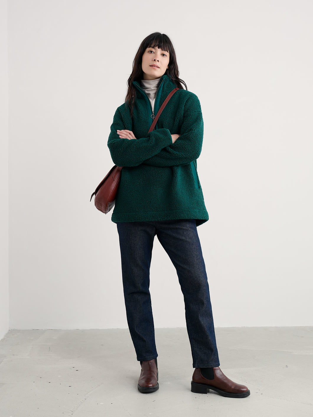 Seasalt Barnaloft fleece Verte