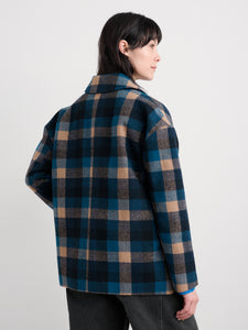 Seasalt Beamwind checked jacket Make and Do Harbour