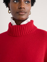 Load image into Gallery viewer, Seasalt Braque roll neck jumper Carmine
