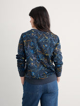 Load image into Gallery viewer, Seasalt Brightwave sweatshirt Drawn Floral Maritime
