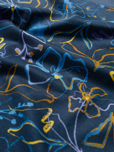 Seasalt Brightwave sweatshirt Drawn Floral Maritime