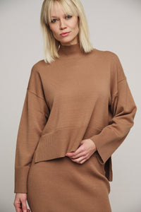 Rino & Pelle Britt turtle neck sweater Twig