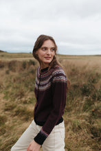 Load image into Gallery viewer, Eribe Alpine short merino cardigan Hazel
