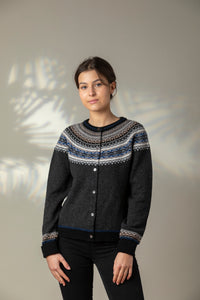 Eribe Alpine short cardigan Pegasus