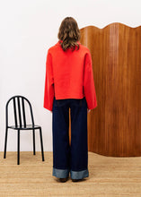 Load image into Gallery viewer, FRNCH Capucine wool blend jacket Orange
