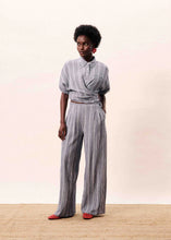 Load image into Gallery viewer, FRNCH Metis stripe soft trouser Jean Blue - CW CW 
