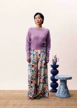 Load image into Gallery viewer, FRNCH Egeria patchwork print wide trouser Multi - CW CW 
