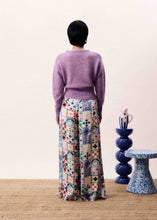 Load image into Gallery viewer, FRNCH Egeria patchwork print wide trouser Multi - CW CW 
