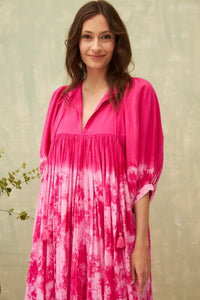 Chico Soleil Bayana Tie Dye dress Pink