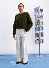 Load image into Gallery viewer, FRNCH Brooks mohair wool blend jumper Khaki

