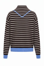 Load image into Gallery viewer, FRNCH Kastro cardigan and scarf set Ice Chocolate
