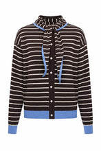 Load image into Gallery viewer, FRNCH Kastro cardigan and scarf set Ice Chocolate
