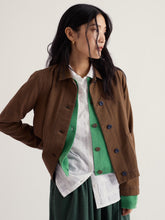 Load image into Gallery viewer, Seasalt Canons Down jacket Forest Garden claystone
