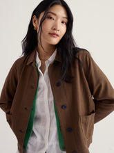 Load image into Gallery viewer, Seasalt Canons Down jacket Forest Garden claystone
