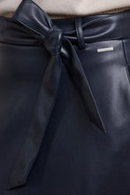 Load image into Gallery viewer, Rino &amp; Pelle Chelsea faux leather skirt Dark Navy
