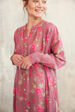 Load image into Gallery viewer, Chico Soleil Talula floral print  voile dress Dusky Geranium
