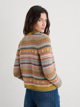 Load image into Gallery viewer, Seasalt Cove cottage cardigan Carved Relief Pear Multi
