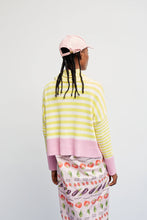 Load image into Gallery viewer, Dr Bloom Picoteo Amarillo stripe knit Yellow - CW CW 
