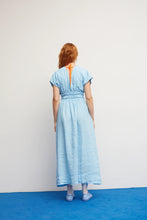 Load image into Gallery viewer, Dr. Bloom Caricia linen dress Sky
