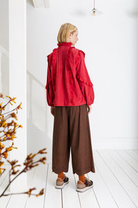 Bonté Delice babycord shirt Rosehip