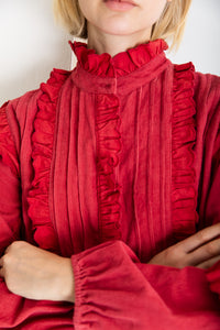 Bonté Delice babycord shirt Rosehip