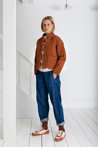 Bonté Dillis corduroy quilted jacket Cinammon