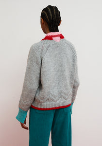 Dr.Bloom Serpentine highlight jumper Grey