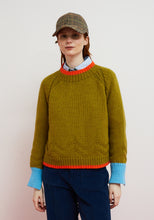 Load image into Gallery viewer, Dr. Bloom Serpentine highlight jumper Ochre
