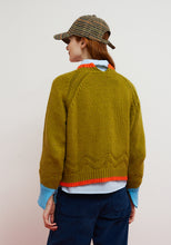 Load image into Gallery viewer, Dr. Bloom Serpentine highlight jumper Ochre

