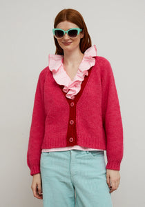 Dr. Bloom Cocoon cosy cardigan Rosa