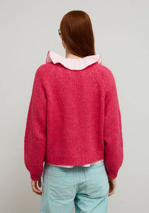 Dr. Bloom Cocoon cosy cardigan Rosa