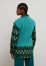 Load image into Gallery viewer, Dr. Bloom Nest vest Turqoise
