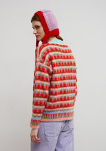 Load image into Gallery viewer, Dr Bloom Blossom pattern knit Rojo
