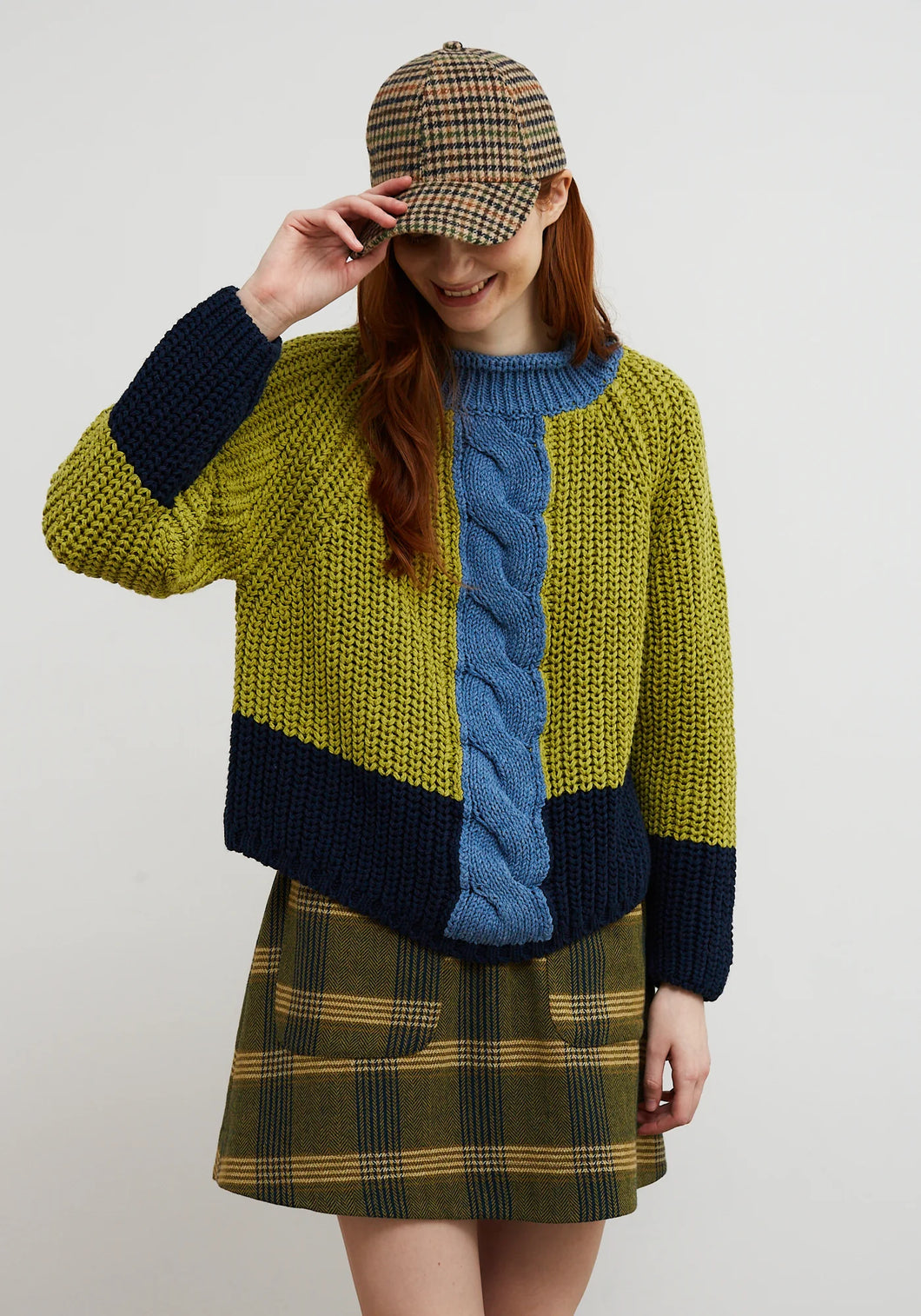 Dr. Bloom Braid front knit Verde